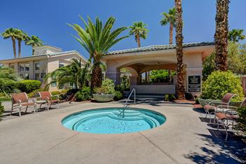 Pool at San Moritz Apartments, Las Vegas, 89128